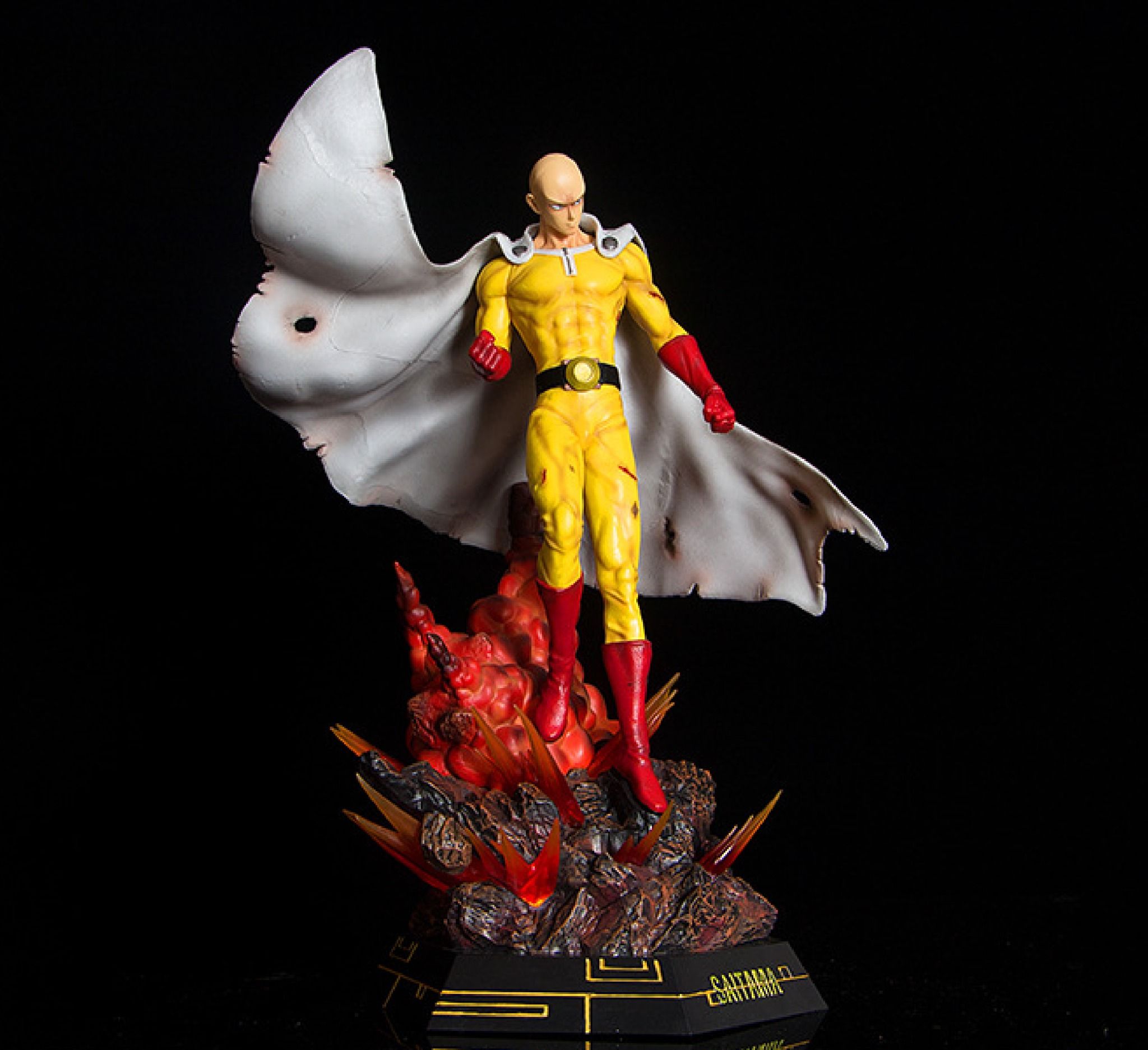  Mô hình nhân vật One punch man Saitama battle damange có đèn 43CM FG261 