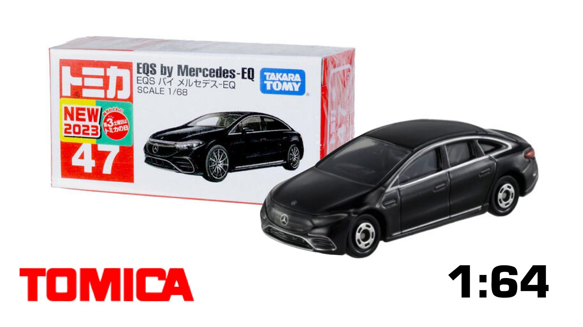 Mô hình xe Mercedes Benz EQ tỉ lệ 1:64 Tomica 228103