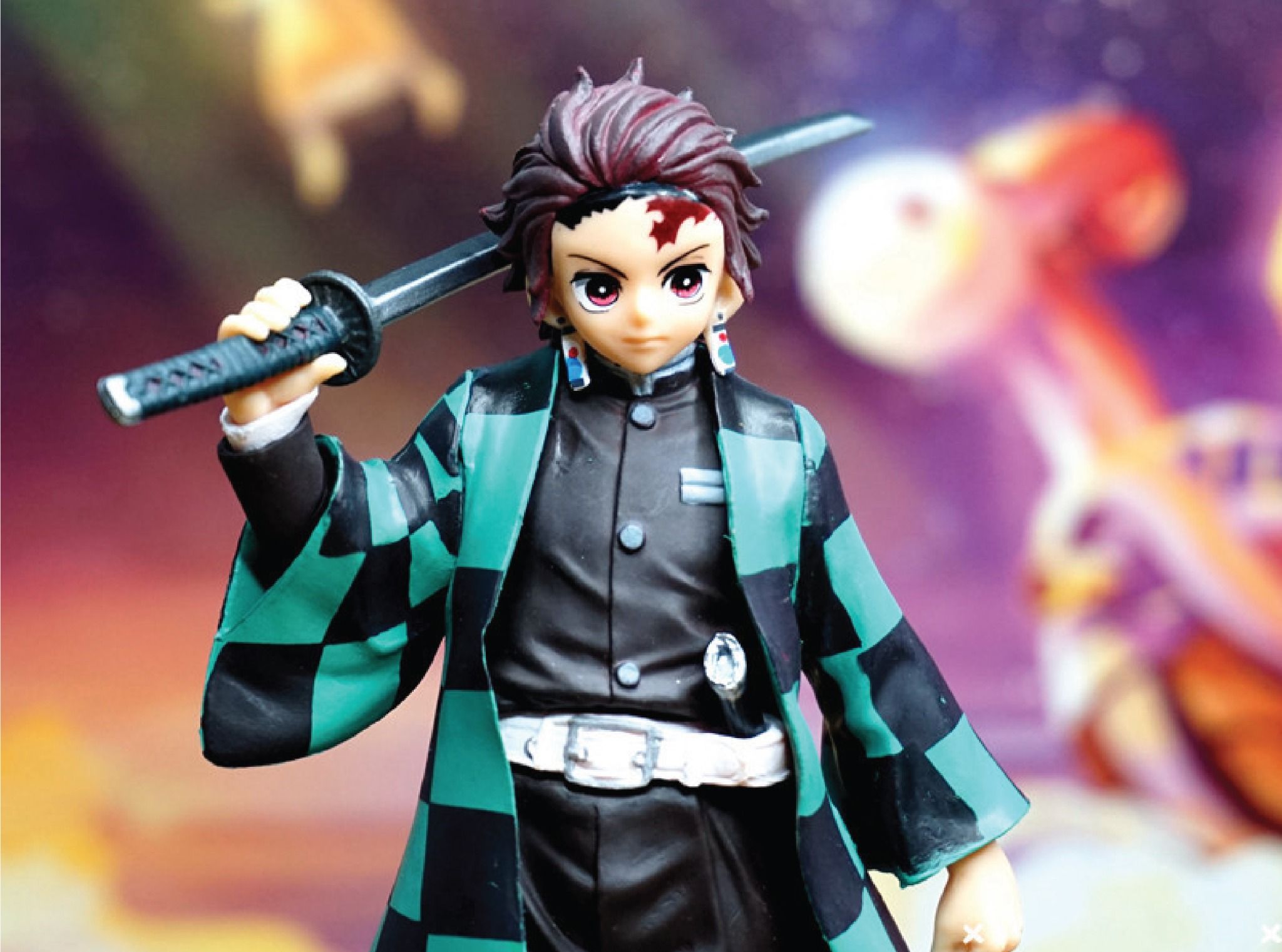 Mô hình nhân vật Demon Slayer Kimetsu No Yaiba Tanjiro 15cm FG148