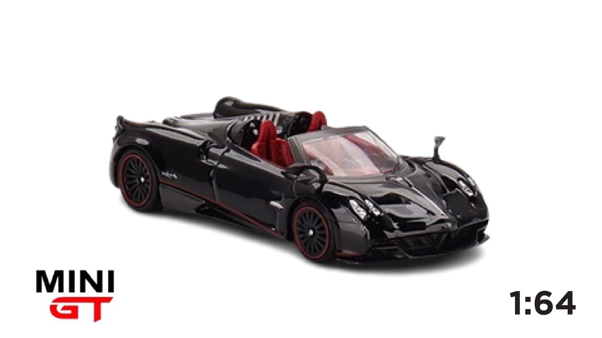 Mô hình xe Pagani Huayra Roadster Black tỉ lệ 1:64 MiniGT