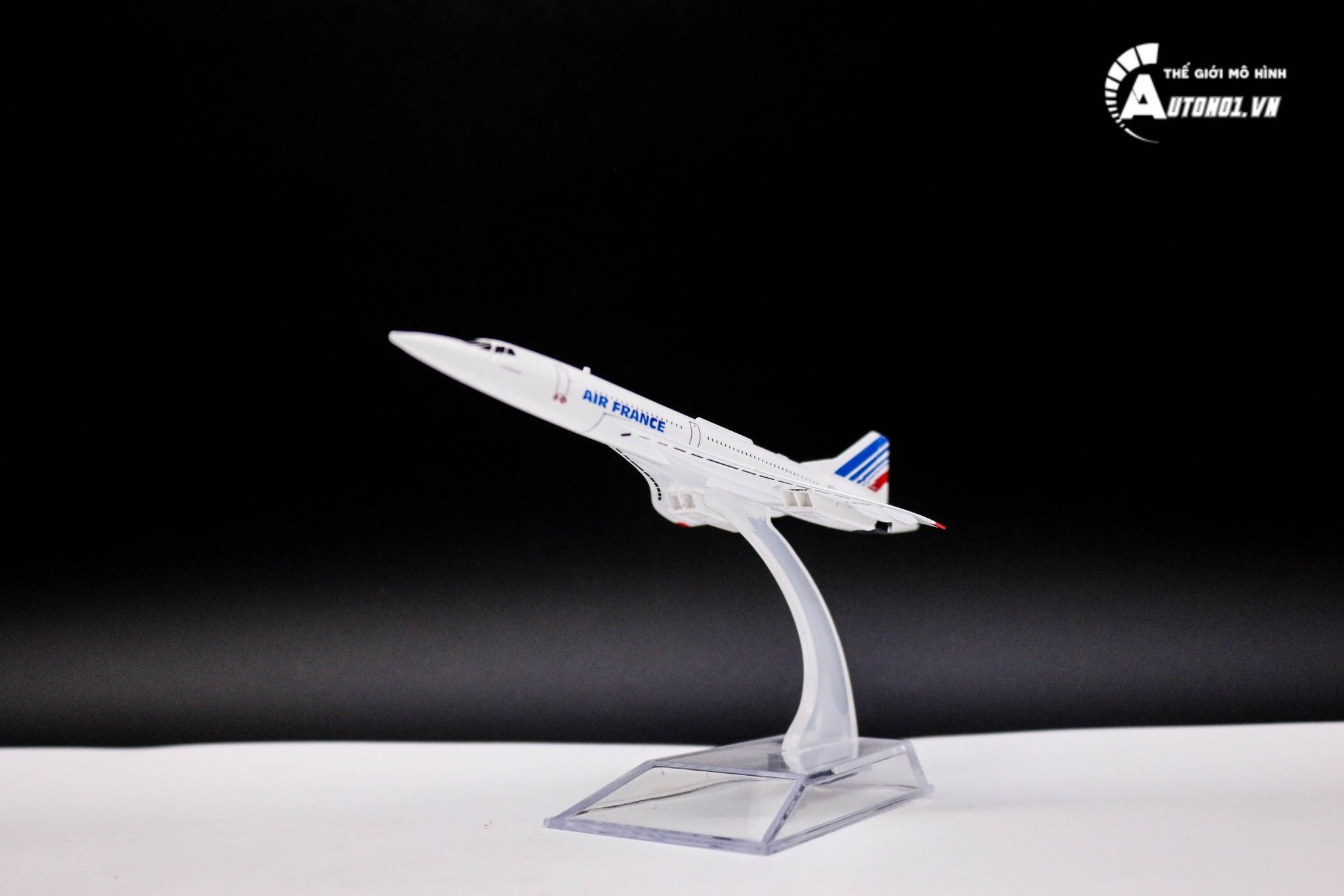 Mô hình máy bay phản lực Concorde Air France 16cm MB16162