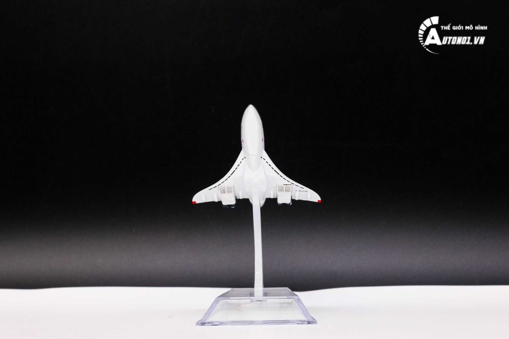 Mô hình máy bay phản lực Concorde Air France 16cm MB16162