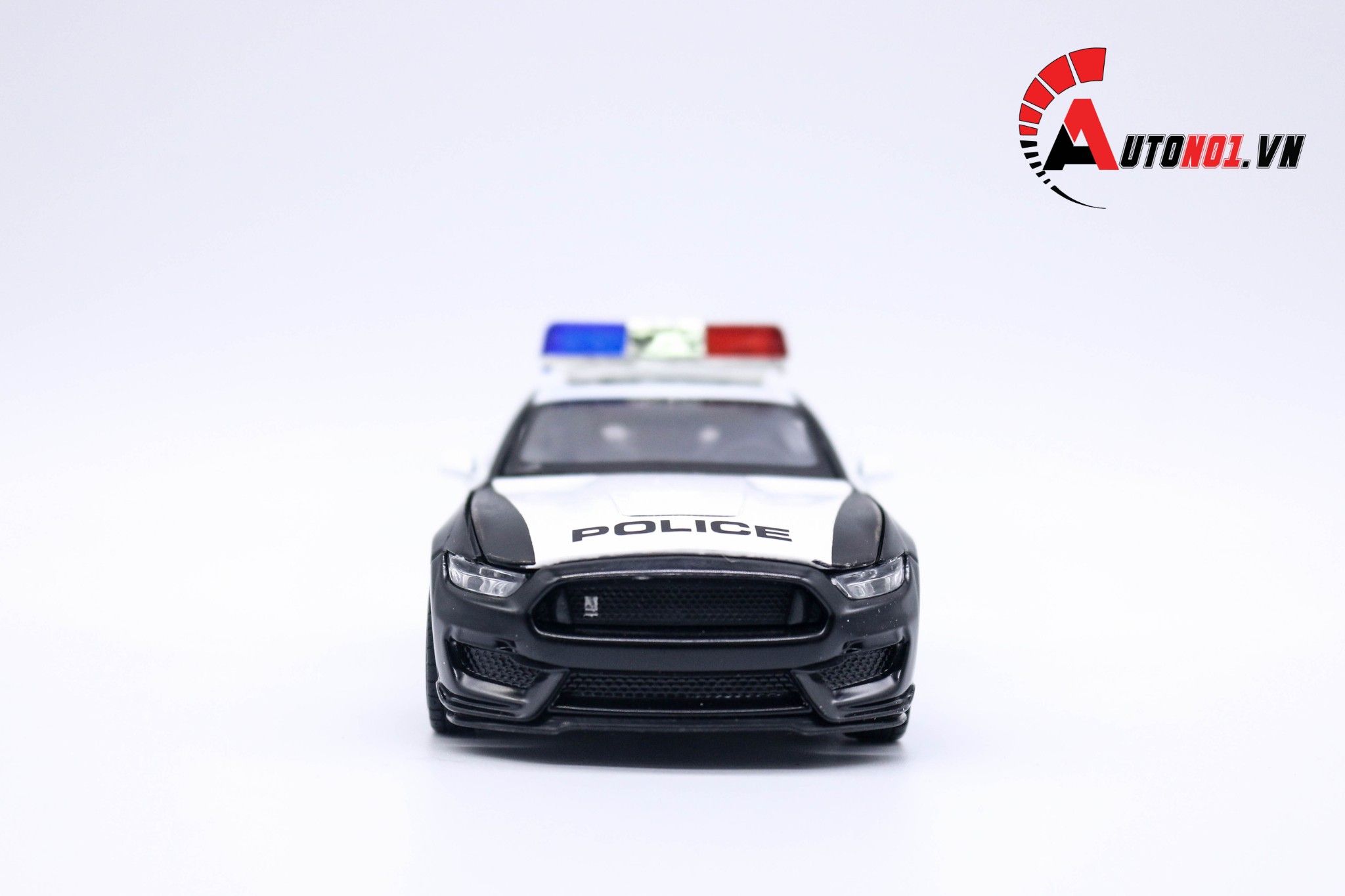 Mô hình xe Ford Mustang Shelby cobra police 911 tỉ lệ 1:32 Caipo 88397 OT275