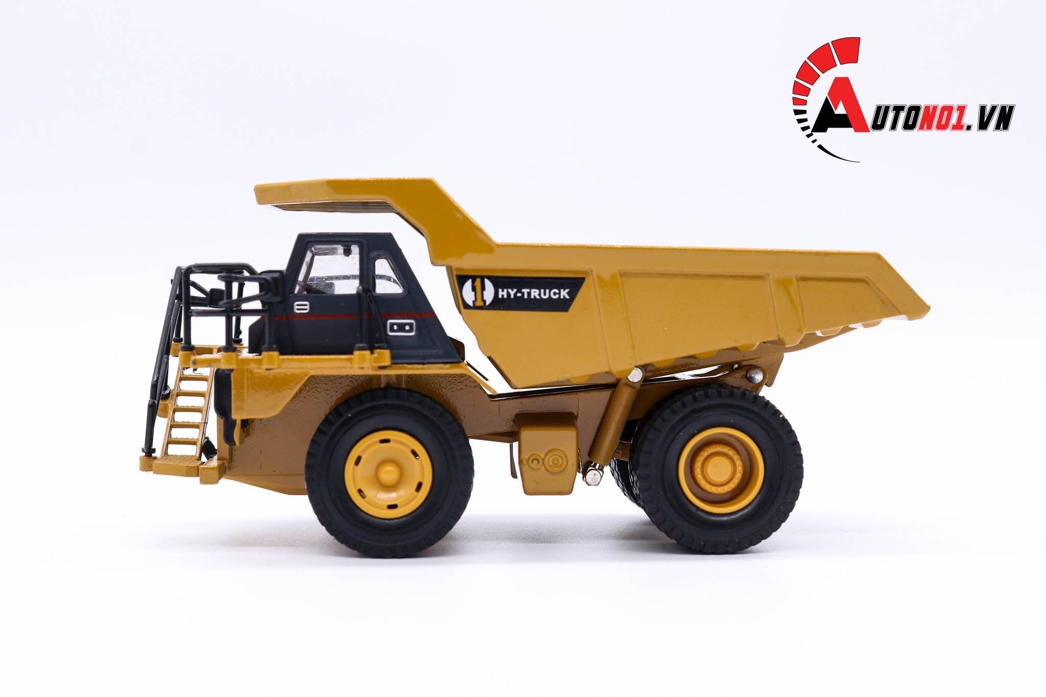  Mô hình xe ben chở cát , đá có nâng 1:50 kim loại hytruck 5568 