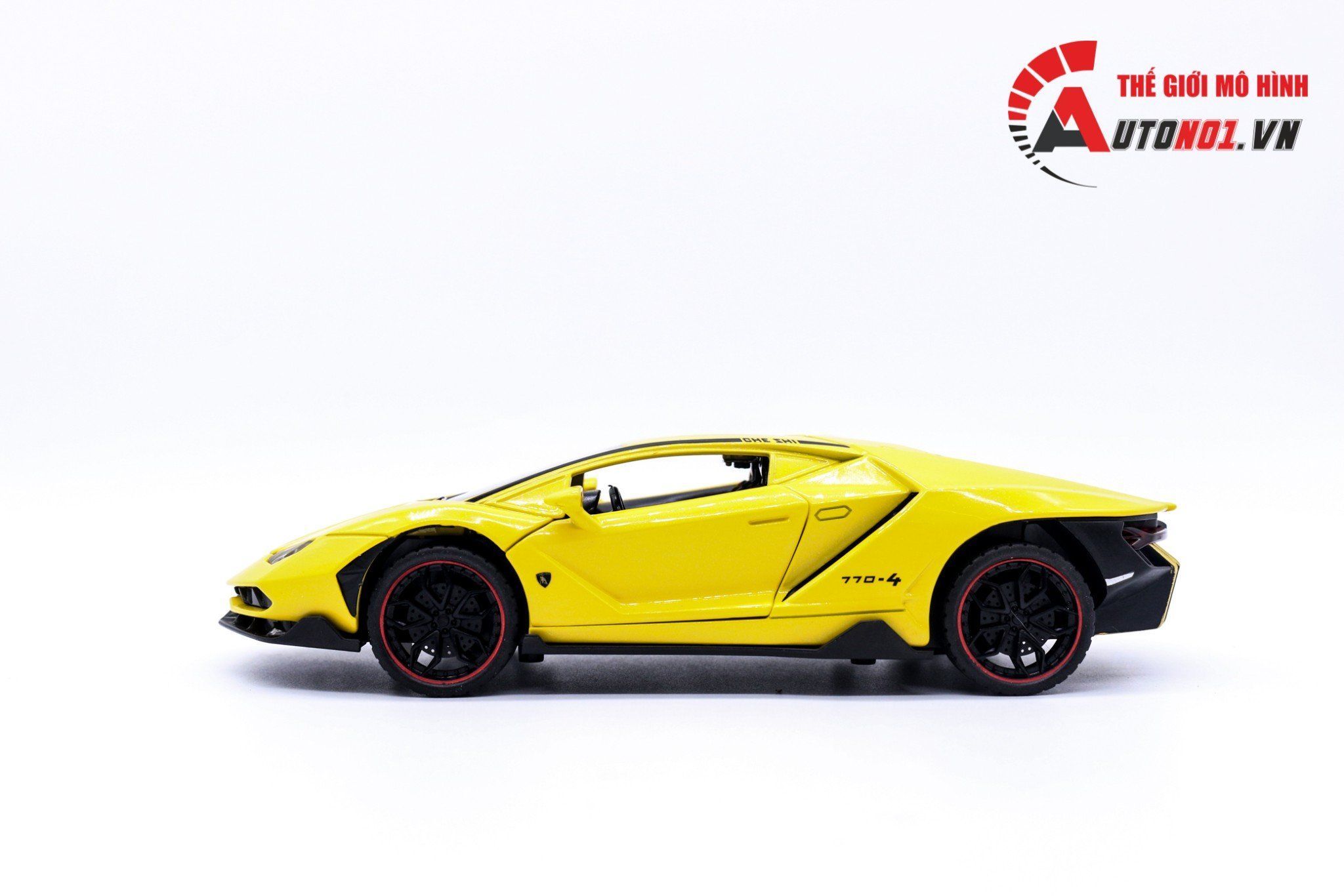Mô hình xe Lamborghini Centenario Lp770-4 full open 1:24 Chezhi OT571