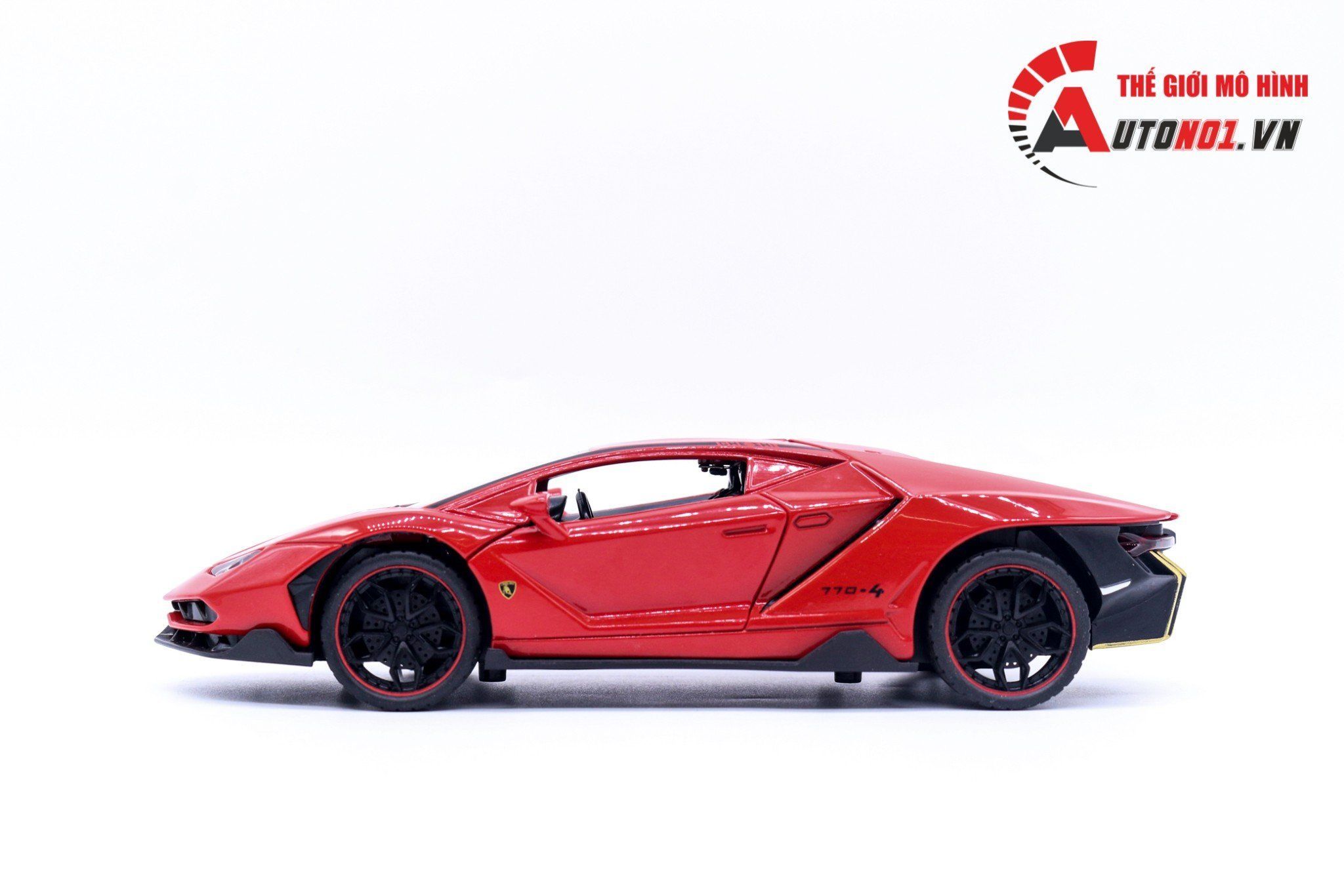 Mô hình xe Lamborghini Centenario Lp770-4 full open 1:24 Chezhi OT571