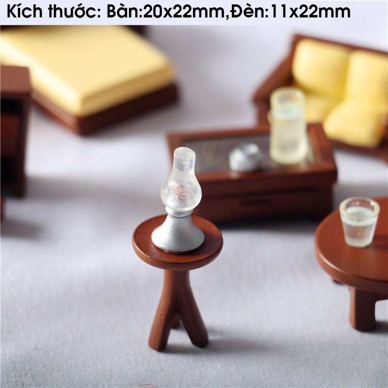 Phụ kiện Decor Mô hình nội thất phòng khách, phòng ngủ DE062