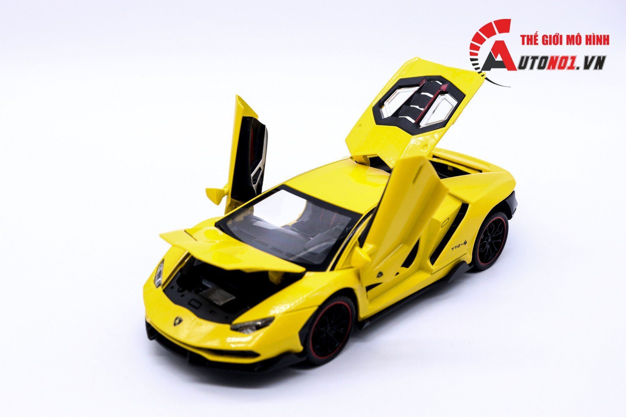 Mô hình xe Lamborghini Centenario Lp770-4 full open 1:24 Chezhi OT571