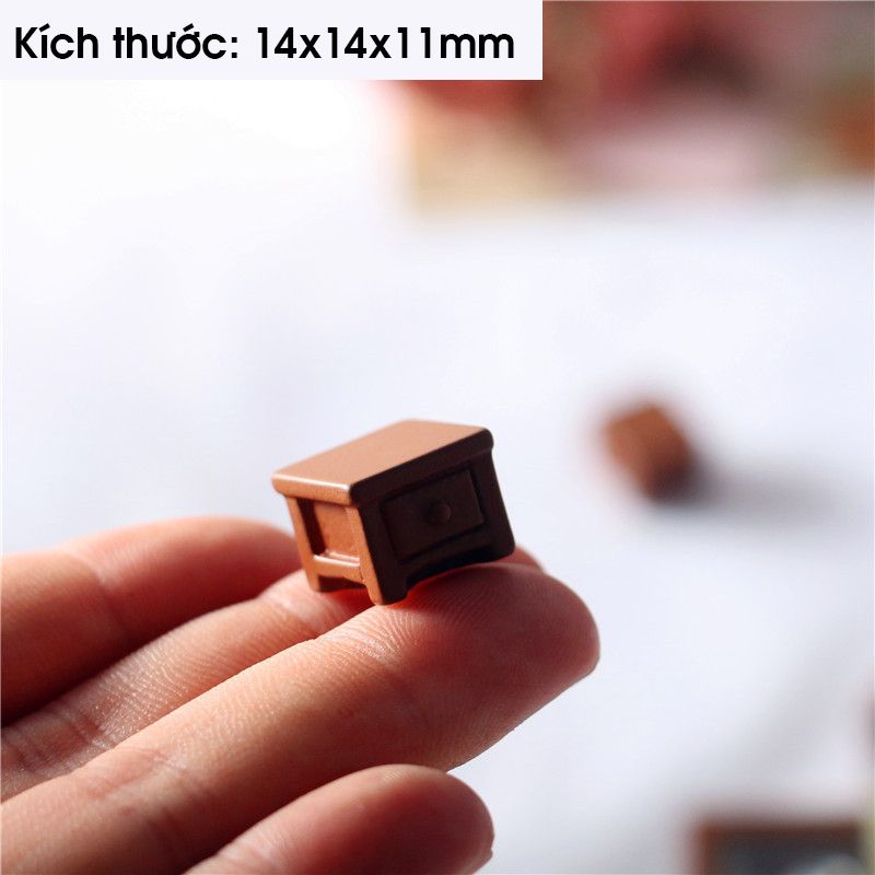 Phụ kiện Decor Mô hình nội thất phòng khách, phòng ngủ DE062
