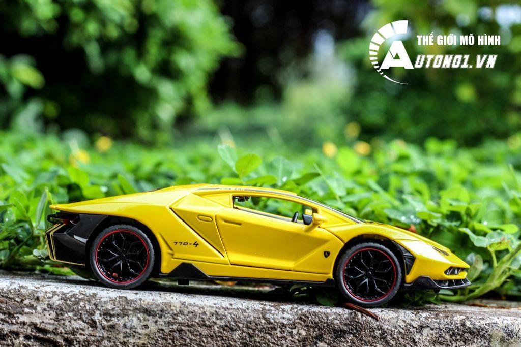 Mô hình xe Lamborghini Centenario Lp770-4 full open 1:24 Chezhi OT571