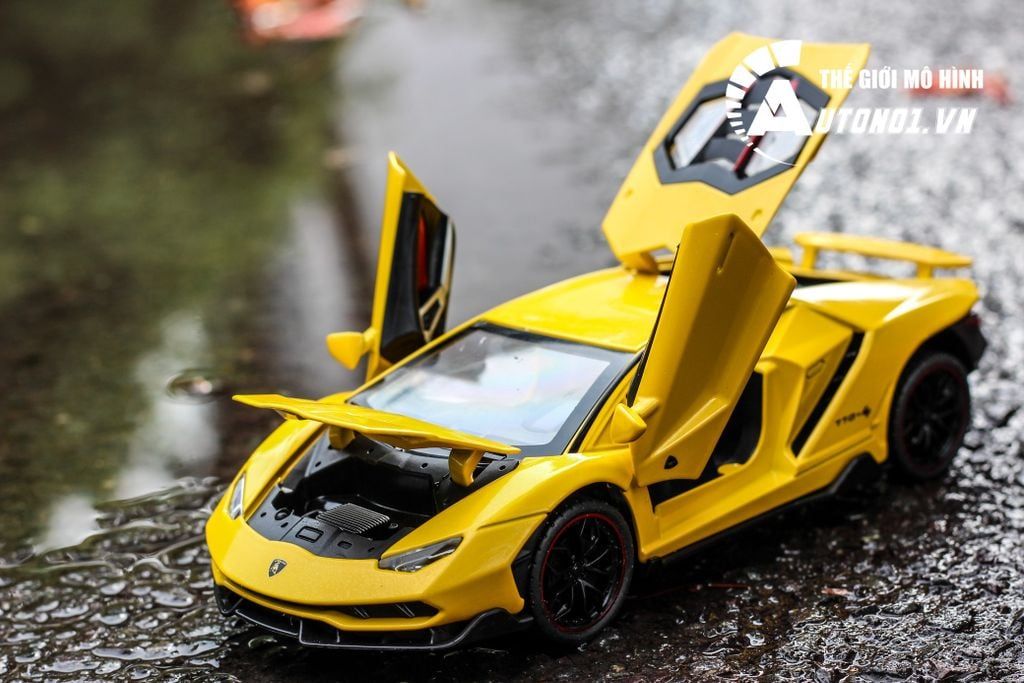 Mô hình xe Lamborghini Centenario Lp770-4 full open 1:24 Chezhi OT571