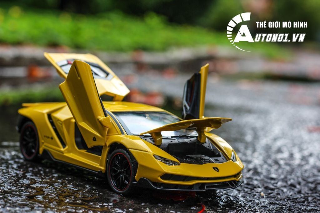 Mô hình xe Lamborghini Centenario Lp770-4 full open 1:24 Chezhi OT571