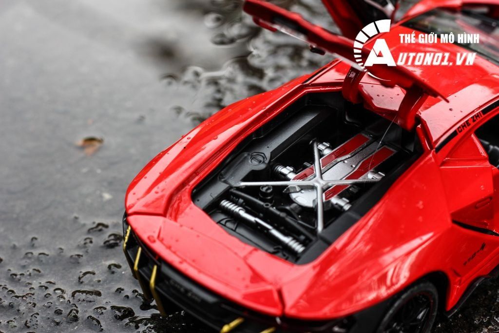 Mô hình xe Lamborghini Centenario Lp770-4 full open 1:24 Chezhi OT571