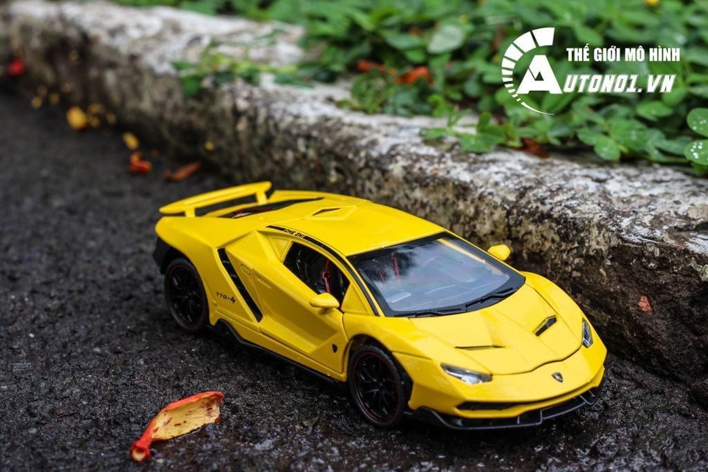 Mô hình xe Lamborghini Centenario Lp770-4 full open 1:24 Chezhi OT571