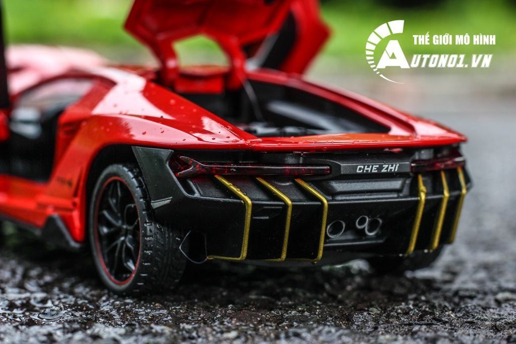 Mô hình xe Lamborghini Centenario Lp770-4 full open 1:24 Chezhi OT571