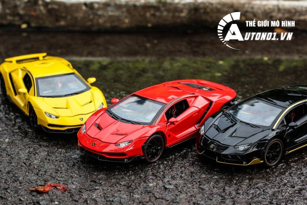 Mô hình xe Lamborghini Centenario Lp770-4 full open 1:24 Chezhi OT571