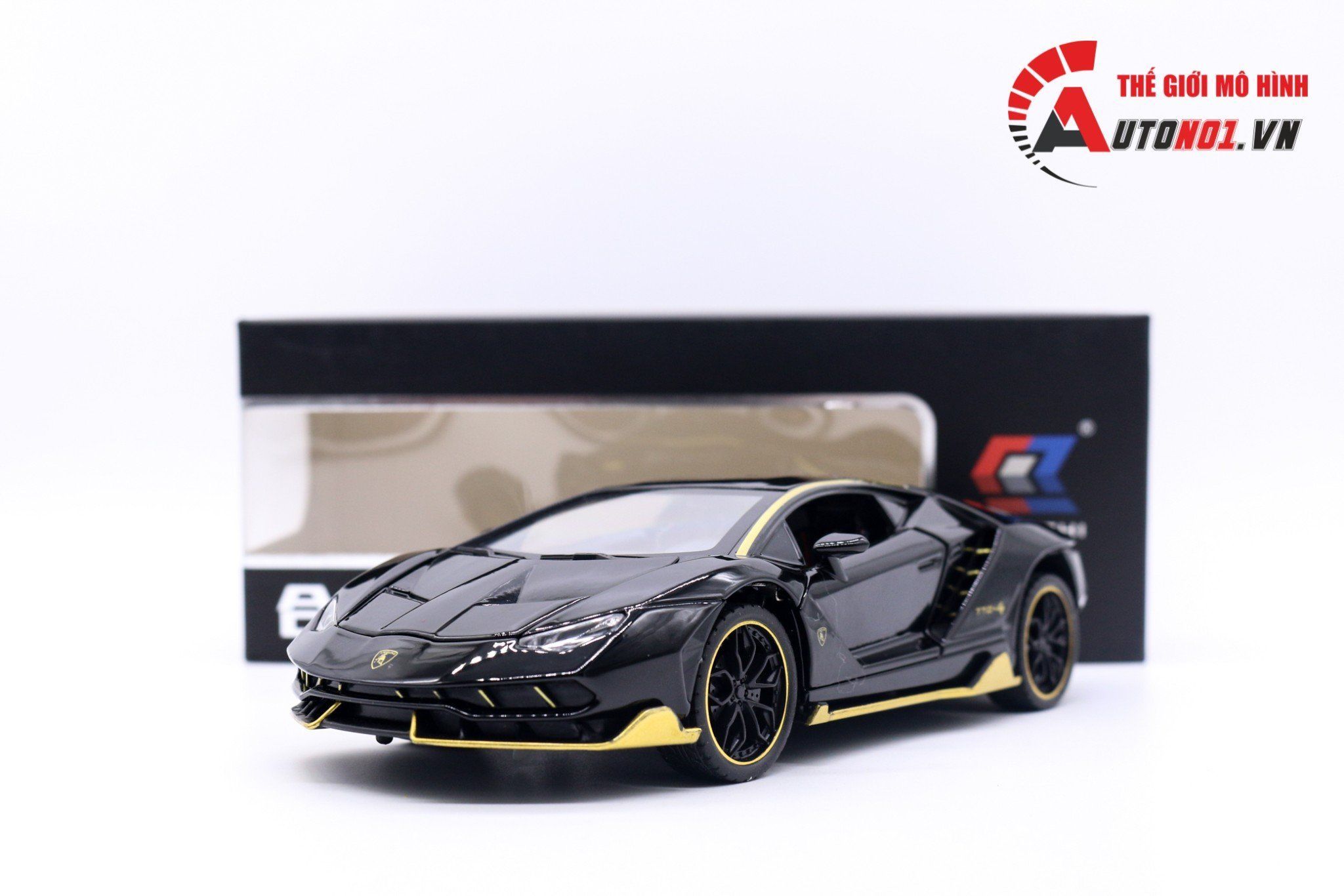 Mô hình xe Lamborghini Centenario Lp770-4 full open 1:24 Chezhi OT571