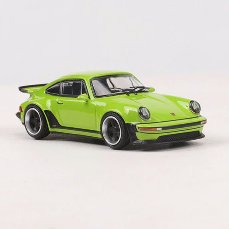 Mô hình xe Porsche 930 Singer Turbo modified version có hộp mica tỉ lệ 1:64 Rhino Model RM64-XH930-4