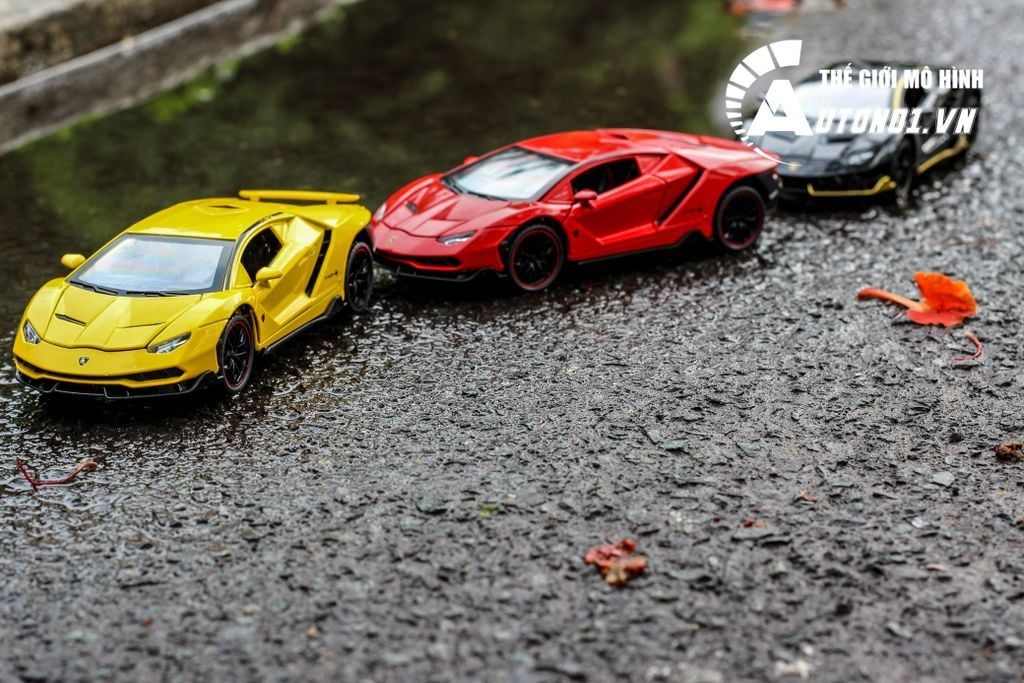 Mô hình xe Lamborghini Centenario Lp770-4 full open 1:24 Chezhi OT571