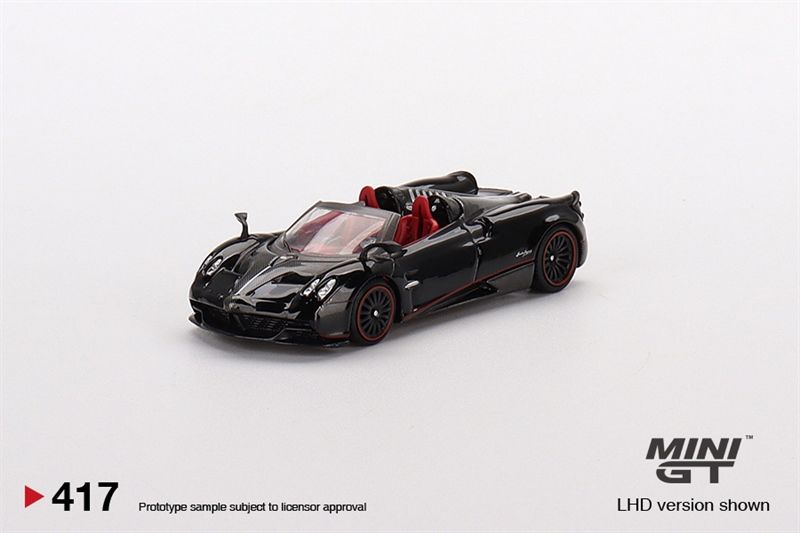 Mô hình xe Pagani Huayra Roadster Black tỉ lệ 1:64 MiniGT