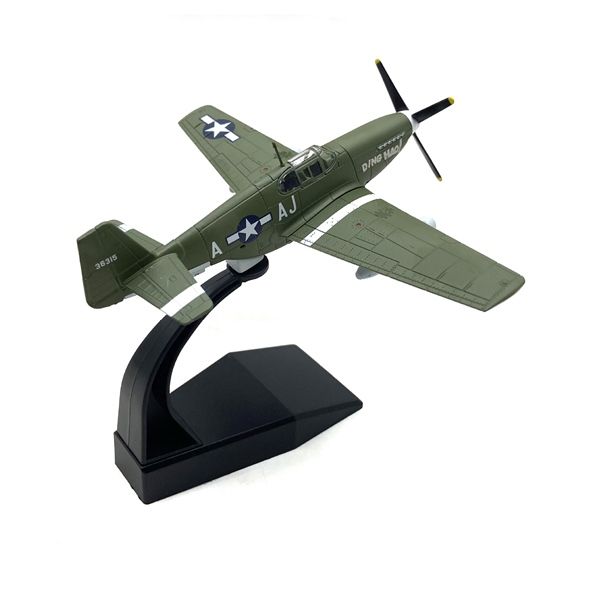  Mô hình máy bay chiến đấu cánh quạt P51b Mustang tỉ lệ 1:72 Ns models MBQS052 