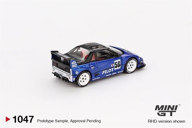 Mô hình xe Mazda AZ-1 Liberty Walk LB40 PILOT card tỉ lệ 1:64 MiniGT MGT01047-BL