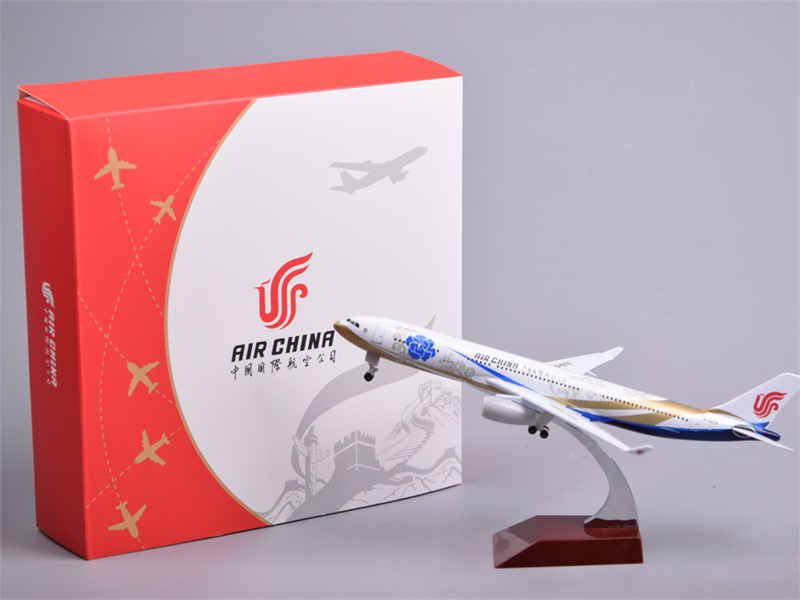 Mô hình máy bay Air China Airbus A330 kích thước 20cm MB20085