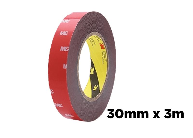 Băng keo 3M 2 mặt cường lực dài 3m dày 1mm PK371