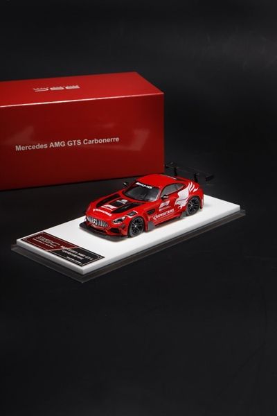 Mô hình xe Mercedes AMG GTS phiên bản CrowdStrike bản sự kiện HEC2025 tỉ lệ 1:64 BSC Model OT64114