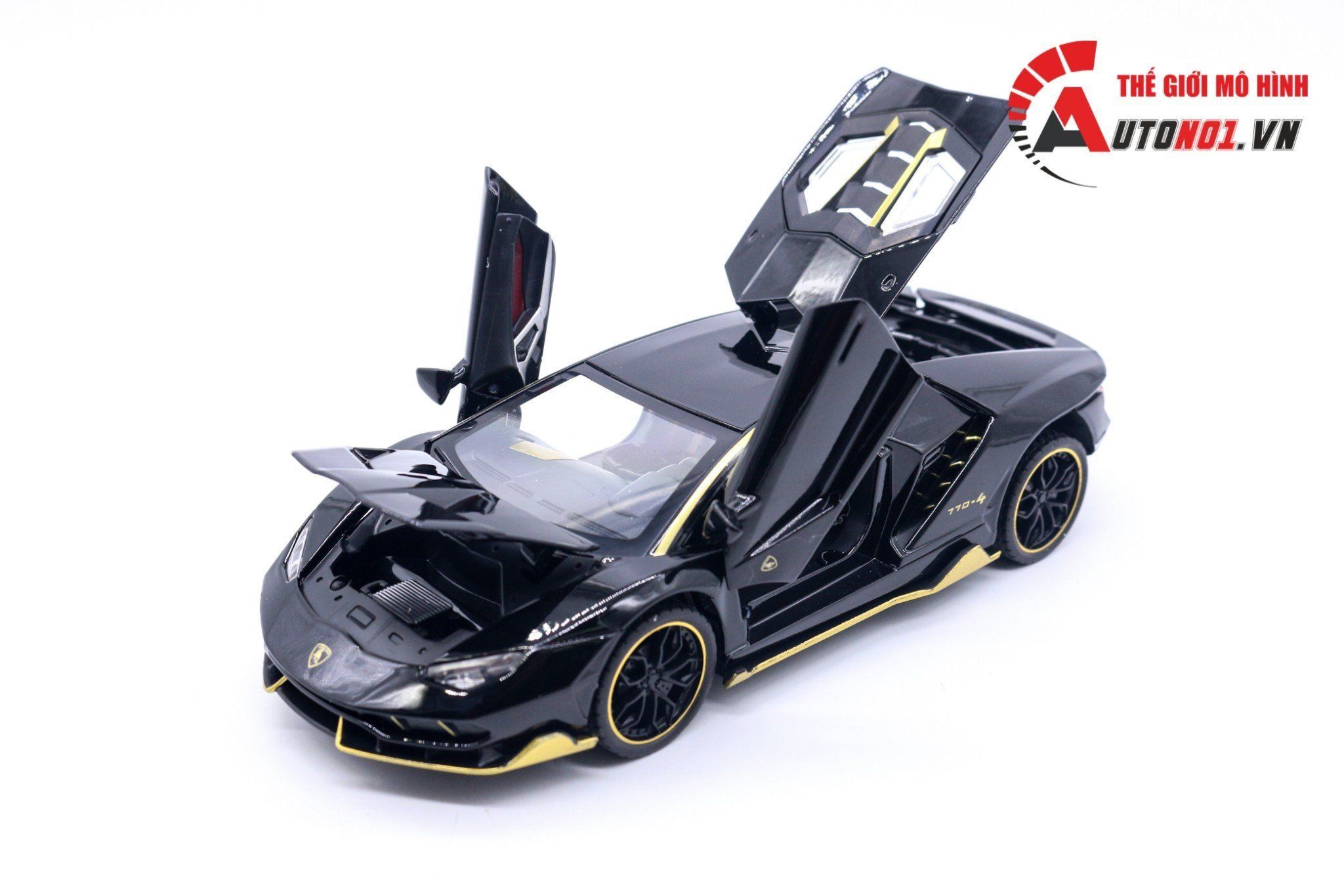 Mô hình xe Lamborghini Centenario Lp770-4 full open 1:24 Chezhi OT571