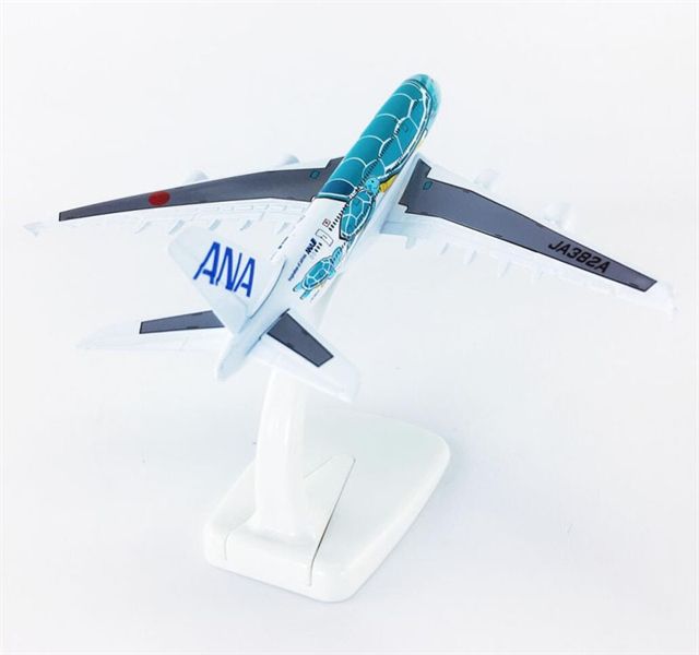 Mô hình máy bay ANA Green Turtle Kai A380 có đế 16cm MB16209
