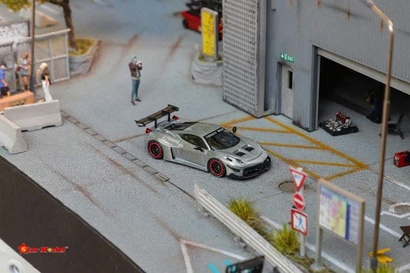 Mô hình xe Ferrari 458 GT LB-Silhouette Works Venish version 399pcs limited tỉ lệ 1:64 Star Model OT64319