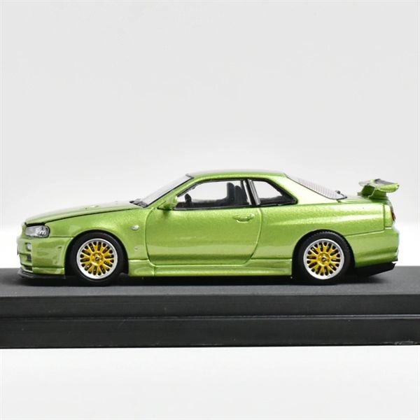 Mô hình xe Nissan Skyline GTR R34 Nismo Z-Tune có máy đi kèm limited edition 500pcs tỉ lệ 1:64 Cool.art CAR34GR