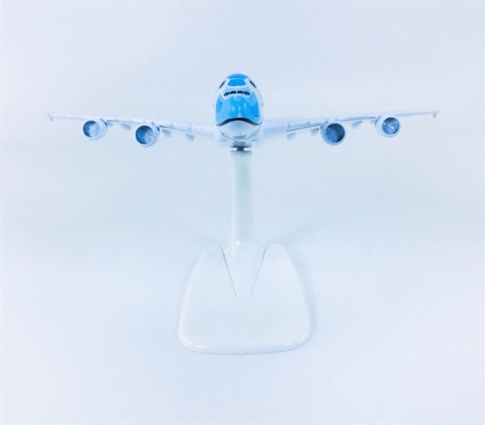 Mô hình máy bay ANA Blue Turtle Kai A380 có đế 16cm MB16210