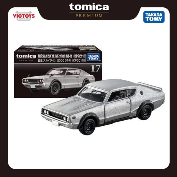 Mô hình xe Nissan Skyline GT-R(KPGC110) No.17 tỉ lệ 1:64 Tomica Premium 176022