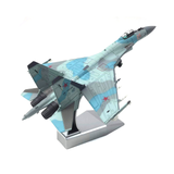  Mô hình máy bay chiến đấu Russia Su-35 BBC POCCNN - ĐẾ KIM LOẠI tỉ lệ 1:100 Ns models MBQS013 