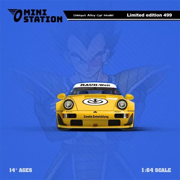 Mô hình xe Porsche Rauh Welt RWB964 custom Dragon ball