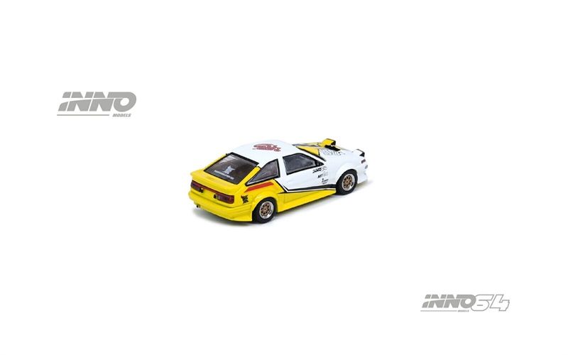 Mô hình xe Toyota Sprinter Trueno AE86 Brunei Diecast Kustom Show 2024 tỉ lệ 1:64 Inno64 model