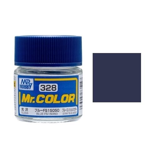 Lacquer C328 Blue FS15050 Gloss sơn mô hình màu xanh 10ml Mr.Hobby C328