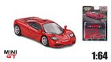  Mô hình xe McLaren F1 Red bản card tỉ lệ 1:64 MiniGT x Mijio MGT00654-MJ 