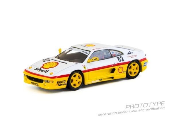 Mô hình xe Ferrari F355 Challenge Ferrari F355 Challenge 1999 tỉ lệ 1:64 Tarmac Works T64-083-99CHA82