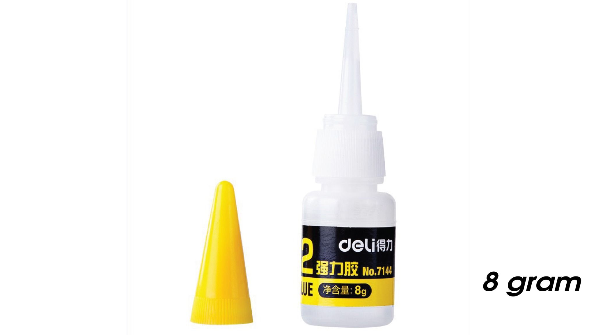 Dung dịch keo dán deli 502 siêu dính đa năng dán sắt, dán gỗ, dán thủy tinh, dán sứ PK315
