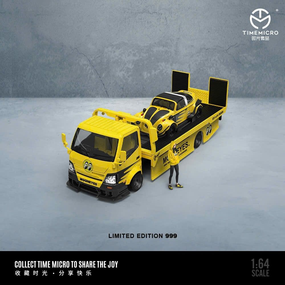 Mô hình xe Volkswagen Bettle - tải cứu hộ H300 Trailer Moon Eye Coating Series tỉ lệ 1:64 Time micro TM64228 - TM647207
