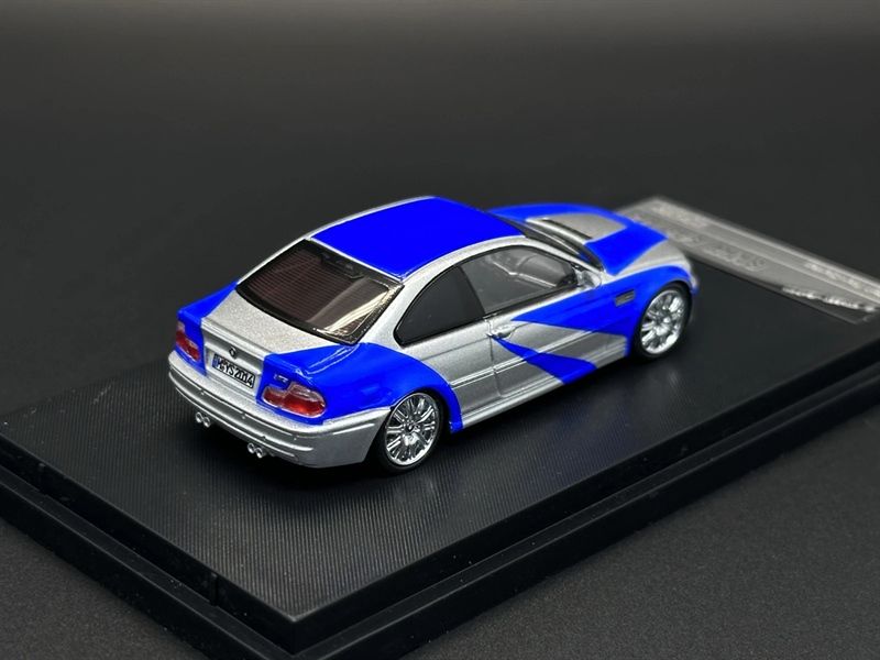 Mô hình xe BMW M3 NFS E46 tỉ lệ 1:64 Street weapon OT64322
