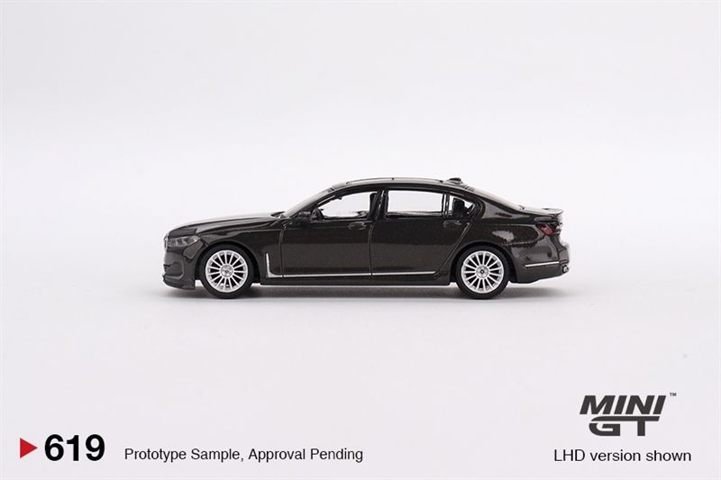  Mô hình xe BMW Alpina B7 xDrive Dravit Grey Metallic tỉ lệ 1:64 MiniGT MGT00619 