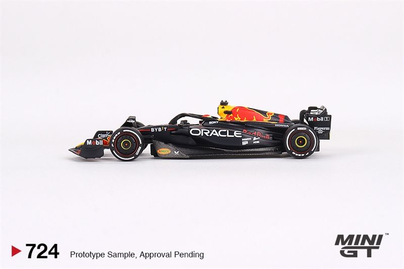 Mô hình xe Oracle Red Bull Racing RB19 #1 Max Verstappen 2023 F1 2023 Bahrain GP Winner tỉ lệ 1:64 MINIGT MGT00724-CH