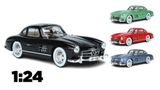  Mô hình xe Mercedes-Benz 300 SL full open có đèn có âm thanh đánh lái được tỉ lệ 1:24 Jinlifang OT433 