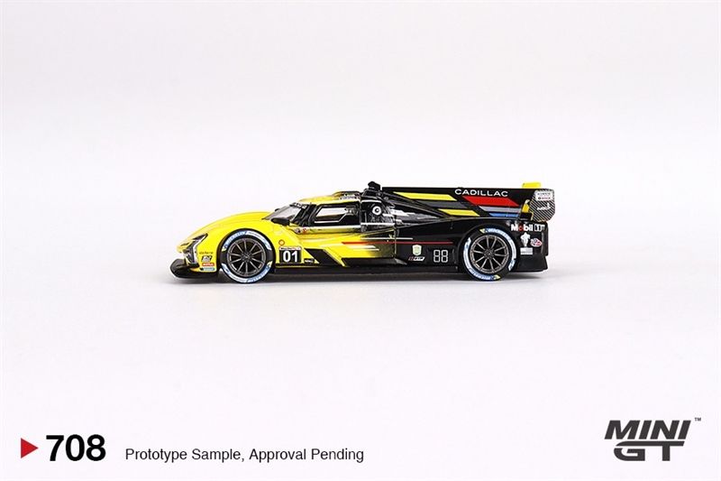 Mô hình xe ô tô Cadillac v-series #01 racing 2023 IMSA tỉ lệ 1:64 MiniGT MGT00708-CH