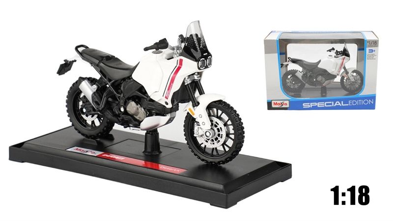 Mô hình xe mô tô Ducati Desert X tỉ lệ 1:18 Maisto 34007 MT071