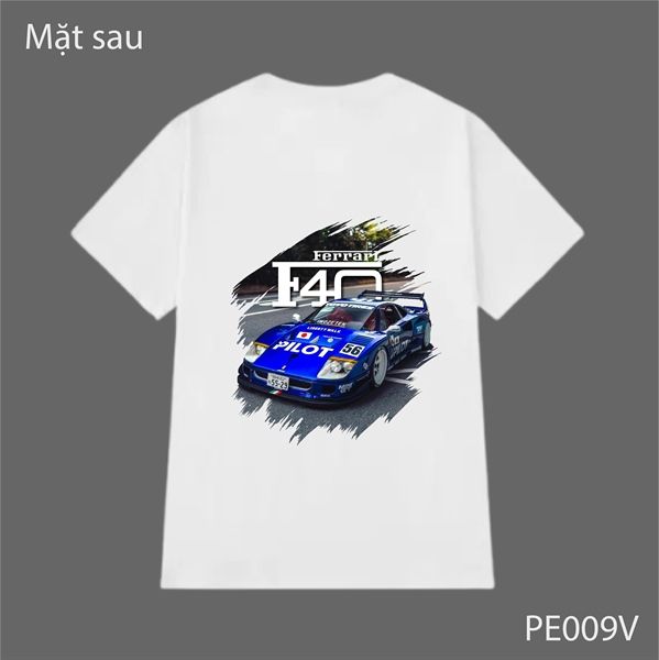 Sticker PET hãng xe in chuyển nhiệt - hình ủi lên vải - nón - áo - quần Autono1 PE009